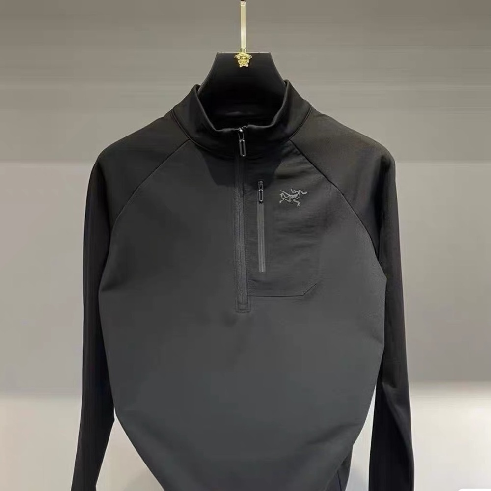 Arc'teryx Black Half-Zip Performance Pullover - image 1